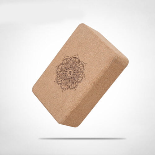 Cork Yoga Cube Stretch Block for Splits Stretching Blocks