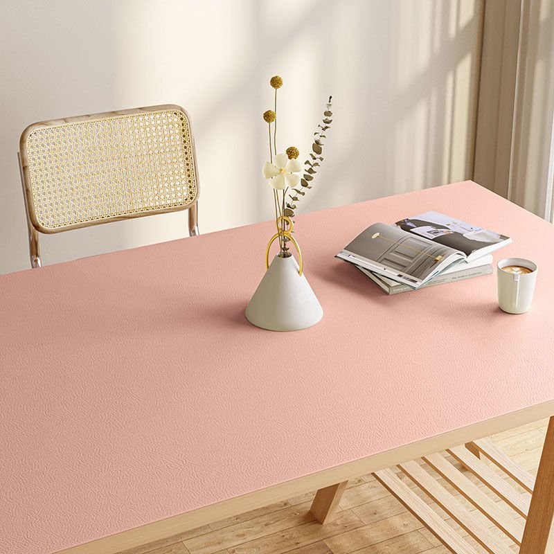 Pink & Gray Leather Laptop Keyboard Pad For Office - Image 3