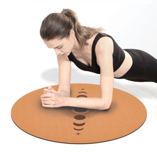 Cork Round Meditation Mat