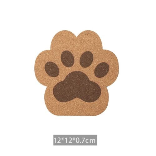 Cat Paw Design  Heat Resistant Insulation Mat Coffee Coaster Cup Mat