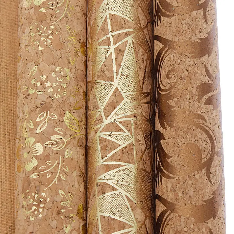 Custom Gold Stamping Cork Fabric-Cork Fabric Manufacturer