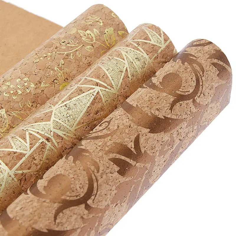 Custom Gold Stamping Cork Fabric-Cork Fabric Manufacturer - Image 2