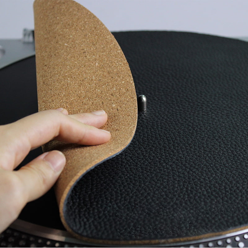 Factory Wholesale Cork And Leather Mats For Platter-Cork Platter Mats ...
