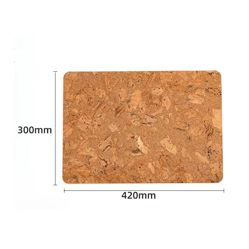 Natural Cork Placemat-Rectangluar Shape - Image 2